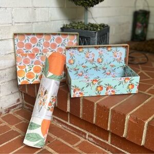 Beautiful Orange Themed gift set.